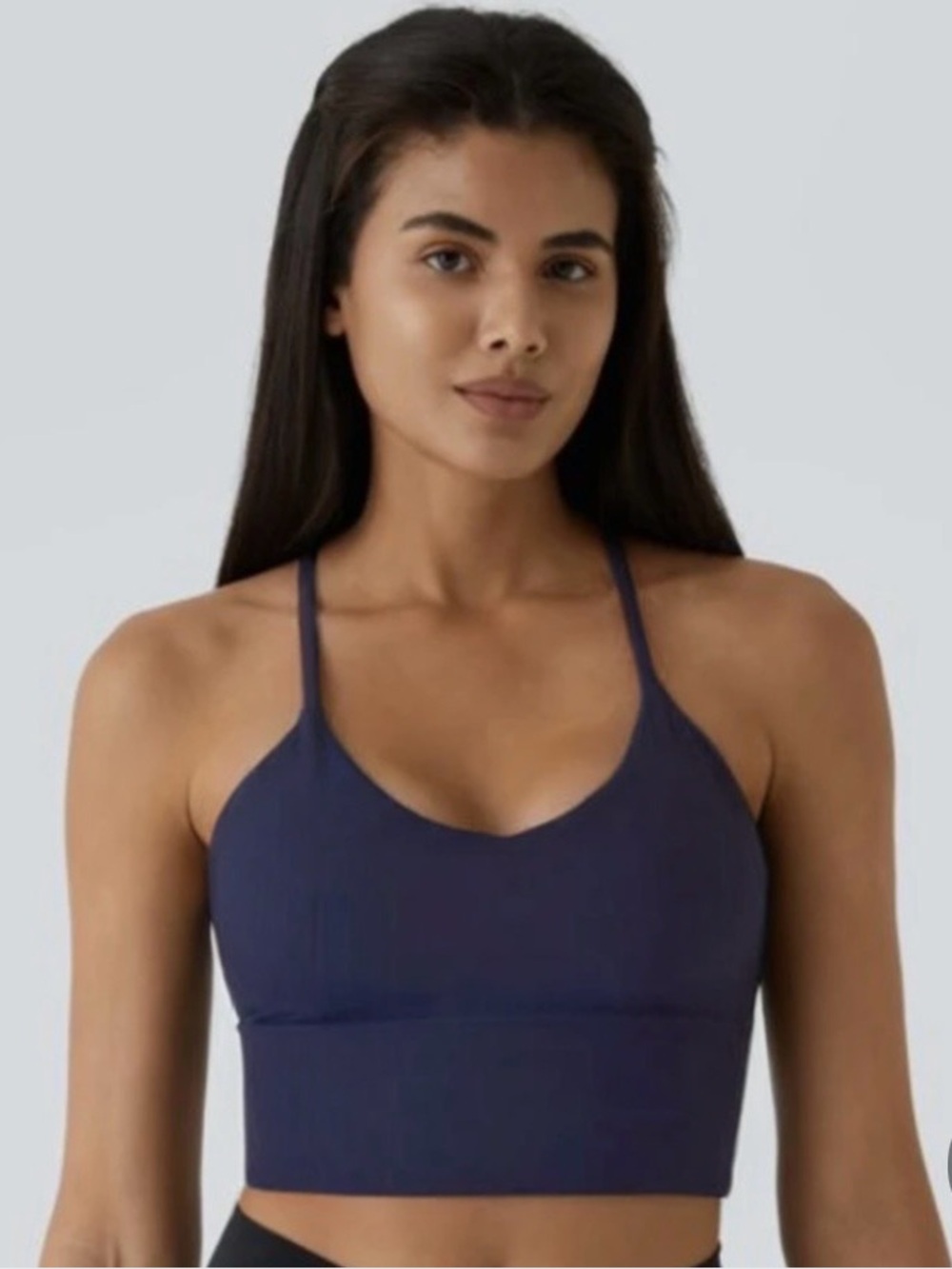 Halara Mom+Kid Collection- SoftlyZero™ Plush Cut Out Cropped Girls Top